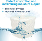 HQRP 2-pack Wick Filter compatible with Walgreens 890-WGN 890WGN LEV320 HF212-UL Cool Mist Humidifiers, W889-WGN Replacement