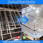 RackRescue - Professional Oven Grate Washing Bags | 10 Piece Large Capacity Degreasing Set with Reinforced Seams & -Resistant Film for Microwaves, Smokers, Kitchens and Barbecue