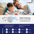 | Merv 8 | Washable & Reusable AC/Furnace Filter | Lifetime HVAC & Furnace Air Filter | Washable | Superior particle-holding Ability | Premium Quality Aluminum | 18x30x1