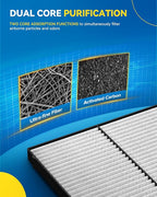 PHILTOP Cabin Air Filter,CF11811 Compatible with 2013-2024 Mazda CX-5, 2014-2018 3, 2014-2021 6