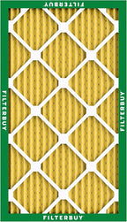 Filterbuy 20x30x1 Air Filter MERV 11 Superior Pet & Allergy Defense (4-Pack), Electrostatic Pleated HVAC AC Furnace Filters Replacement, Made in USA (Actual Size: 19.63 x 29.63 x 0.75)