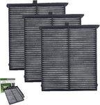 FUN-DRIVING 3 Pack FD811 Cabin air filter for Mazda 3,6,CX-5, Replacement for CF11811,KD45-61-J6X
