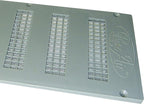RazAir™ Foundation Vent with Damper and Screen - 16"x 6.5" Weatherproof and Paintable ABS – Easy to Install Moisture Mold Reducing for Crawl Space, Outdoor, Garage, and Home Improvement