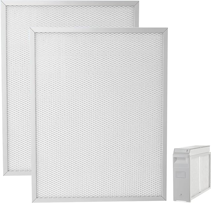 Air Cleaner Filters 50000293-002 16" X 12.5" Replacement Honeywell Electronic Air Cleaner F300 F300A F50F F58F Fits Honeywell HVAC Furnace Mesh PostFilters -2 Pack