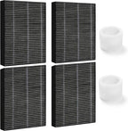 4-Pack Humidifier Premium Replacement Filters for LEVOIT Superior 6000S Smart Evaporative Humidifier + 2-Pack Top Fill Humidifier Filters Replacement, Gray