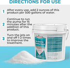 5 LB Non-Chlorine Spa Shock Oxidizer for Hot Tub, Chlorine-Free Treatment & Enhanced Oxidizing Shock for Hot Tubs, Spas and Pools, Quick Dissolving, Fast-Acting
