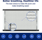 2-Pack 210 Air Filter Replacement Compatible with AprilAire Whole House Air Purifiers,Models 1210, 1620, 2210, 2216, 3210, 4200, MERV 11, Size: 20x25x4 Pleated HVAC AC Furnace Filter
