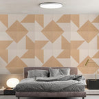Art3d 6-Pack Self-Adhesive Acoustic Wall Panels for Home Décor, 24 x 24 Inch Soundproofing Panels for Office Studio Bedroom - High Noise Absorption Polyester Fiber, Dawn