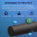 LiquaGen 1 Cubic Foot - Coconut Carbon Media Whole House Systems | Contaminant Remover | Highly Porous Activated Charcoal Bulk for Whole Home Water Purification System's