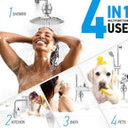 AquaHomeGroup 20-Stage Premium Shower Filter Replacement Cartridge with Spin Propeller 2-Pack (No Housing) - Water Filter Refill Compatible with Any Shower Filter of Similar Design 15 and 20 Stages