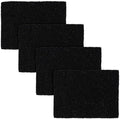 Compost Bin Carbon Odor Filters Substitute for Jo-seph Intelligent Waste Food Waste Caddy Replaceable Rectangle Activated Carbon Filters Pad for Kitchen (Pack of 4)