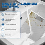 12" X 10.5" W10169961A Range Hood Filter Replacement by ENKTIK Fit for Whirlpool Stove vent filter for Kitchen Overhead Exhaust Fan Blocks Grease & Filters Oven Air (3-Pack)