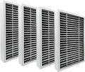 Nispira F1 C01 T02 Carbon Odor Reduction HEPA Filter Replacement For 3M Filtrete Room Air Purifier FAP-C01-F1, FAP-T02-F1, FAPF-F1-O, FAP-C01BA-G1, FAP-T02WA-G1, FAP-ST02W, FAP-ST02N 4 Packs