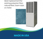 Polyester Washable Fiber Furnace Door Filter for Mobile, Manufactured and Modular Homes (19.5 x 28)