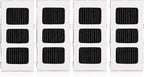 Frigidaire PAULTRAII4PK PAULTRA2 Pure Air Ultra II 4 Pack Air Filter, 3.8" x 1.8", 4 Count