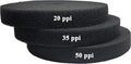 Aquarium Pond 5 Gallon Bucket DIY Bio Sponge Filter Media Pad Rounded 11x11 (20-35-50ppi Set)