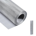 40 Mesh 304 Stainless Steel Mesh Screen, 24'' x 118''（60cm×300cm） Wire Screen Mesh, Rust Free Woven Wire Mesh, Metal Mesh Screen for Air Vents, Window Screen, Filters, Cage,Garden Covers