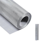 40 Mesh 304 Stainless Steel Mesh Screen, 24'' x 118''（60cm×300cm） Wire Screen Mesh, Rust Free Woven Wire Mesh, Metal Mesh Screen for Air Vents, Window Screen, Filters, Cage,Garden Covers
