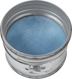 Vent Systems 8" Inch Inline Air Filter - Duct Filter - G4 Class Filtration Purifier System with Steel Mesh Screen - Air Vent Filters for Dust Collection/Air Purification - Rigid/Flexible Vent Hose