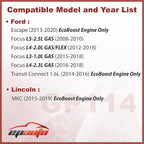EPAuto GP114 (CA11114) Engine Air Filter Replacement for Ford Escape 1.5L/1.6L/2.0L (2012-2020), Focus Gas (2012-2018), Transit Connect 1.6L (2014-2016), Lincoln MKC (2015-2019) - Fits EcoBoost Engine