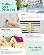 Mold Test Kit for Home - 12 Simple Detection Tests for HVAC, Surfaces & Indoor Air Quality, DIY Black Mold Detector Testing kit at Home, with Detailed Identification Guide & Free Lab Analysis