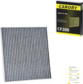 Cabin Air Filter w/Activated Carbon for Jeep Cherokee 2.4L / 3.2L (2014-2020), Not Fit Grand Cherokee, Chrysler 200 (2015-2017), OE# 68223044A, 68223044AA, CF12000, XC10305