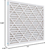 Aerostar 14x30x1 MERV 11, Pleated Air Filter, 14x30x1, Box of 6, Made in the USA