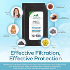 Breathe Naturally - Carbon Filters Compatible with Idylis F AC-38 Series Air Purifiers - Made for Idylis F AC-38/560885 Series - Made in USA - Odor Control for Air Purifiers(2 Pack Carbon Filter)