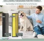 [Pet Care] Uaswpart FLT5000 Filter C Replacement Compatible with Germ-Guardian Filter Replace AC5000E AC5250PT AC5300B AC5350B AC5350W CDAP5500BCA and More, 4x H13 HEPA with Carbon+4x Pre-Filters