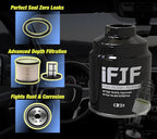 iFJF 68197867AA 68157291AA Fuel Filter and 5083285AA Oil Filter Replacement for Ram 6.7L 2013-2018 2500 3500 4500 5500 Diesel Engines Replaces 68065608AA 68197867AB 5016547AA