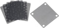 uxcell PC Dust Fan Screen with Screws for Cooling Dustproof Case Cover PVC 50mm 5pcs
