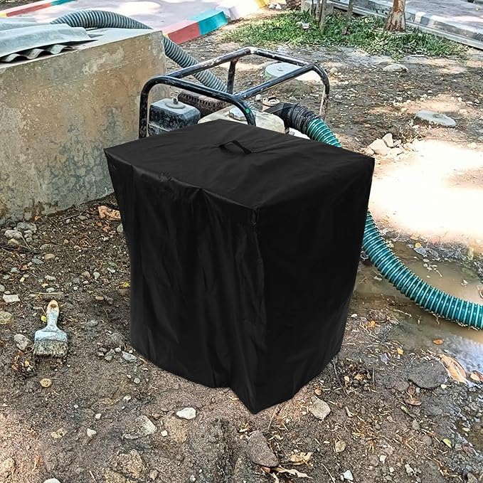 Pool Pump Cover for Outdoor Garden and Pool Filter Pumps Protective Case 55x50x62cm