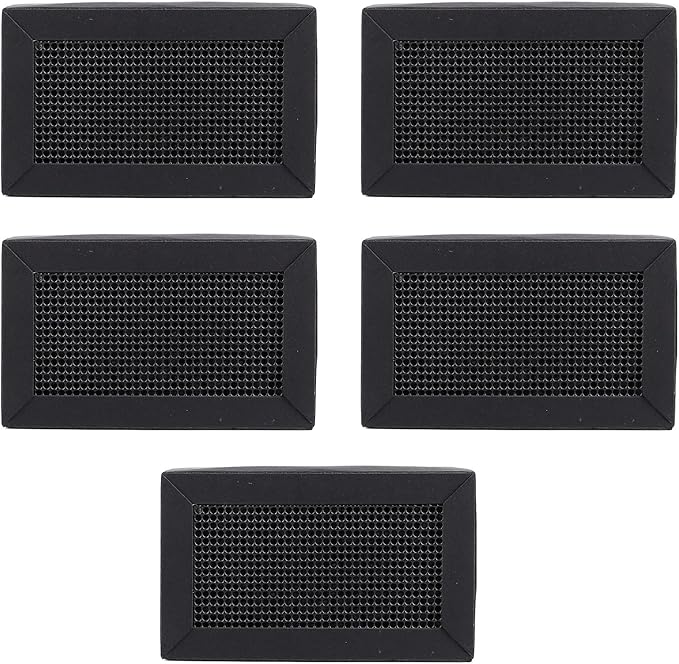 Activated Carbon Air Filters 5Pcs for 3D Printers | Absorb VOC Emissions and Odor Removal | Seamless Integration Purifiers for Clean Air Printing