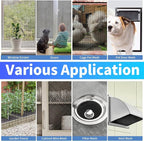 304 Stainless Steel Mesh, 47in x 10ft, 22 Mesh, Sturdy Metal Screen Roll for Window, Door, Air Vents, Filter, Cage, Garden, Patio, Pet (Black, 47inch x 10 feet)