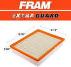 FRAM Extra Guard CA8755A Replacement Engine Air Filter for Select Cadillac, Chevrolet, and GMC Models, Provides Up to 12 Months or 12,000 Miles Filter Protection