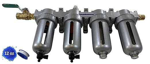 THB 4 Stage Ultra Clean Compressed Air Filter Dryer Combination (1/4" NPT)