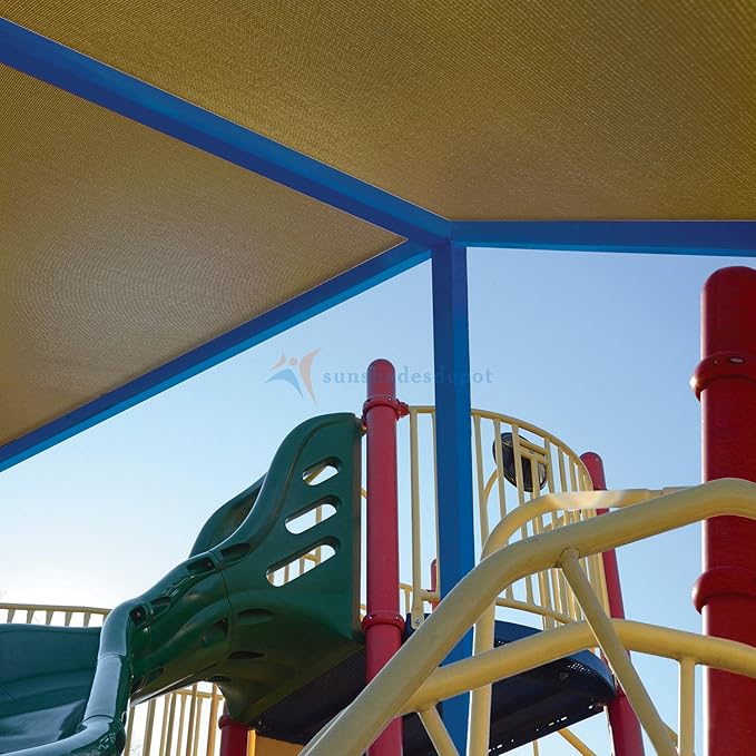 TANG Sun Shade Fabric Roll 8'x111' Shade Cloth for Garden Brown HDPE Mesh Shading Pergola Cover Replacement Canopy, 95% Blockage Sunshades for Outdoor Patio Backyard Plant