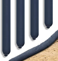 4 Pcs Sediment Filter Erosion Control Blanket Silt Fence Sock with Stuffers Drain Stormwater Sediment Filter for Erosion Control and Storm Drain Protection (Black)