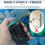 Pawfly 4 Pack Aquarium Nano Bio Sponge Filter Quiet Betta Fry Shrimp and Small Fish Foam Filter for Tiny Fish Tank up to 10 Gallon