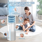 MIRO PRO Humidifier Wicking Filter Compatible with Afloia MIRO PRO and KILO PRO Air Puri-fier & Humidifier 2-in-1, Washable Durable Wet Curtain, 2 Pack