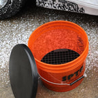 SPTA Car Wash Bucket Insert, 1Pc Car Washing Grit Trap, Car Wash Filter, Filter for Dust and Dirt, Car Cleaning Tool for Separating Gravel, Suitable for Cars Cleaning and Care Work