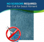 Polyester Washable Fiber Furnace Door Filter for Mobile, Manufactured and Modular Homes (16 x 26)