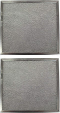 Replacement Aluminum Filters Compatible with HD Supply 248550, Imperial Cal 1911,G-8684, -10 X 12-1/2 X 3/8 (2-Pack)