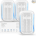 Clarifion - DSTx 2.0 Portable Air Purifier (3 Pack) - Plug In Air Ionizer HEPA Air Filter, Mini Personal Air Purifiers For, Bedroom and Pets Helps With Dust, Smoke, Airborne Dust and Odors
