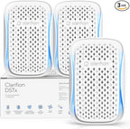 Clarifion - DSTx 2.0 Portable Air Purifier (3 Pack) - Plug In Air Ionizer HEPA Air Filter, Mini Personal Air Purifiers For, Bedroom and Pets Helps With Dust, Smoke, Airborne Dust and Odors