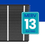 AprilAire 213CBN Replacement Filter for AprilAire Whole House Air Purifiers - MERV 13 with Carbon, Healthy Home Allergy + Odor Reduction, 20x25x4 Air Filter (Pack of 2)