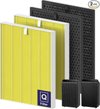Pet Care Replacement Filter for Winix 5510 and 5520 Air Purifier, Filter Q Replacement Combo Pack Includes: 2 HEPA & 2 Carbon Filter