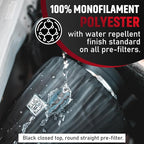 FILTERWEARS F154K Universal Water Repellent Cold Air Intake Pre-Filter - Large