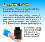 SmokeEraser + Dock | Combo Outlasts All as Dock Reverses Clogs & Increases Lifespans | Whether For You or a Buddy, All Nearby Benefit Too
