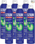Ozium Air Sanitizer Spray - Room Odor Eliminator for Home, Car, and Office - Country Fresh Air Cleaner - 8 oz Can - 6 Pack